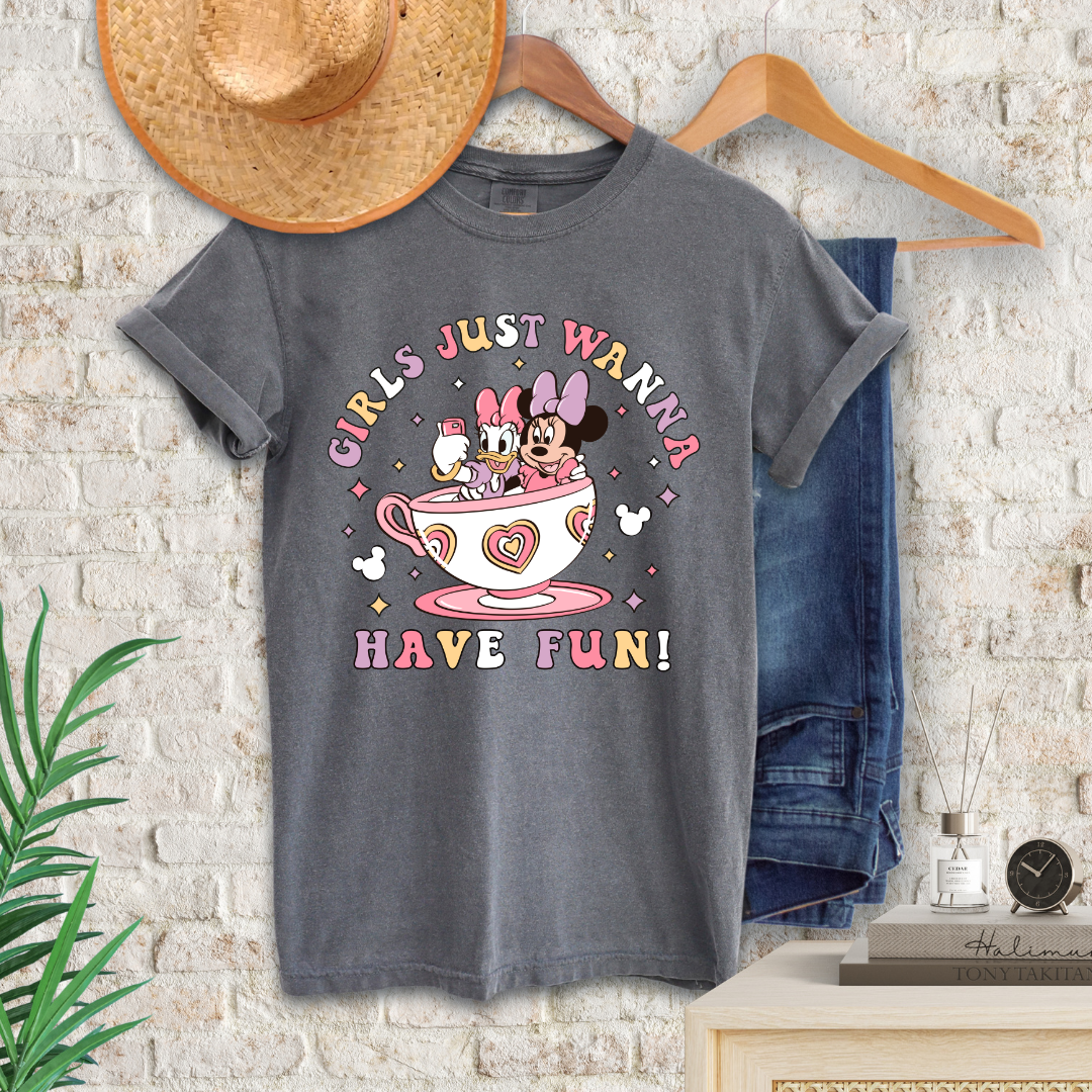 Girls Just Wanna Have Fun Tee