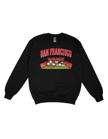 Kitty & Friends Take the Field Crewneck