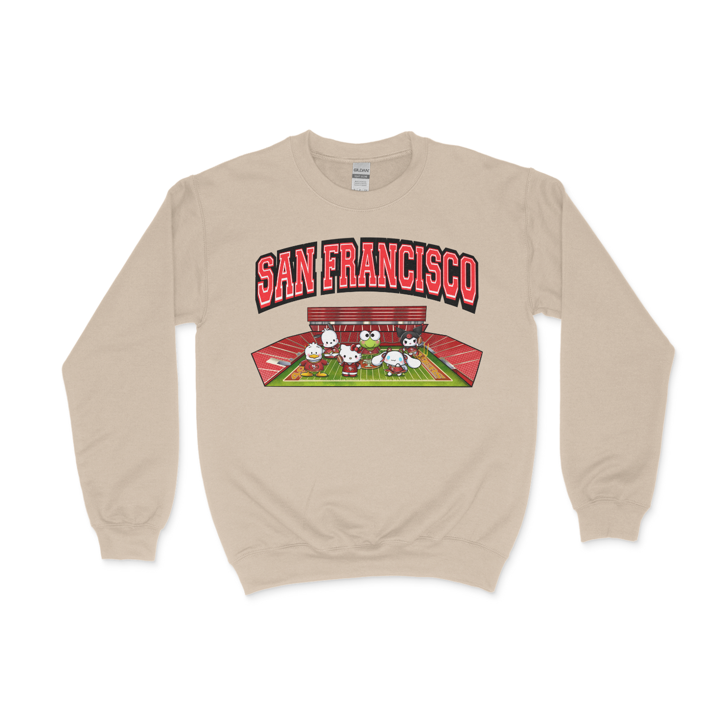 Kitty & Friends Take the Field Crewneck