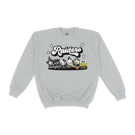 Youth Kawaii Raiders Crewneck